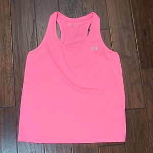 Under Armour Hot Pink Sleeveless Racerback Athletic Top size XL